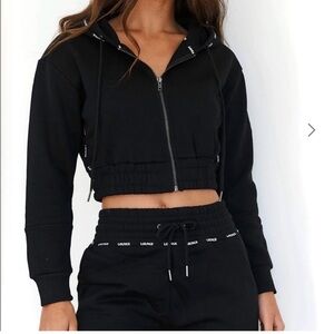Lounge Apparel Black Sweatsuit